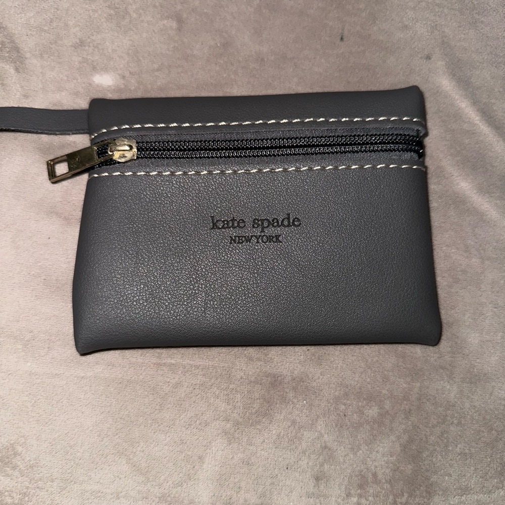 Kate Spade Grey Wristlet Wallet